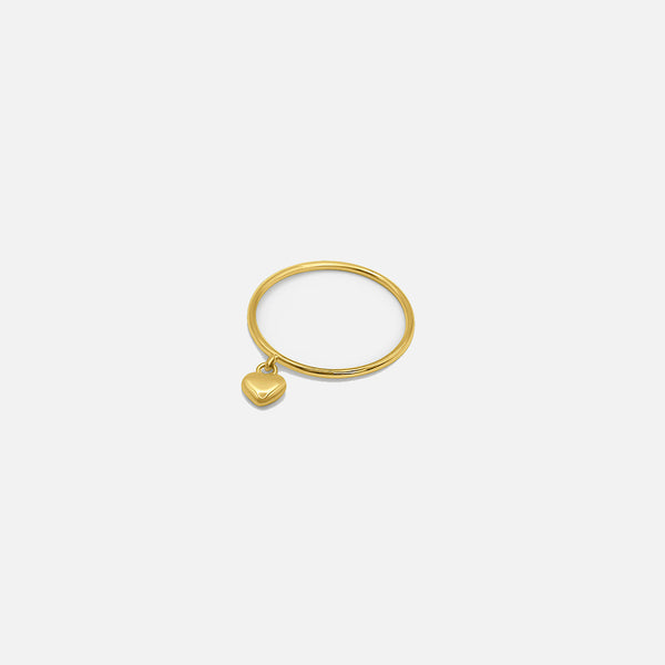 Liora | Mini Heart Pendant Ring