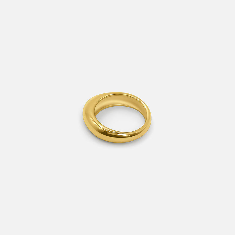 Solara | Curve Gold Ring