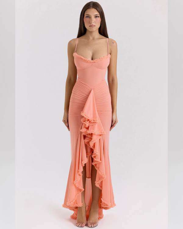 Selene™ | Ruffle Front Gown