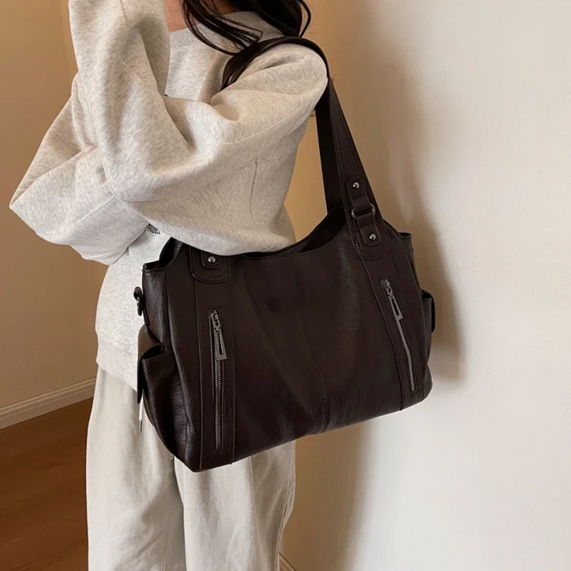 Amber Luxe Shoulder Bag
