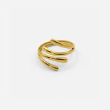 Isla™ | Adjustable Opening Gold Ring