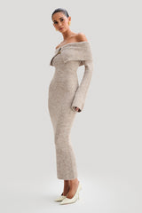 Maeve™ | Elegant Knit Midi
