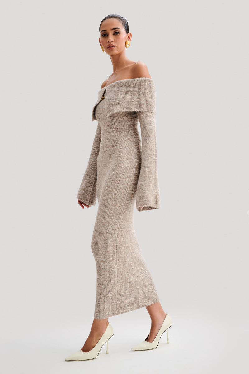 Maeve™ | Elegant Knit Midi