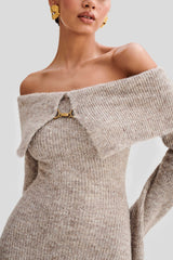 Maeve™ | Elegant Knit Midi