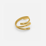 Isla™ | Adjustable Opening Gold Ring