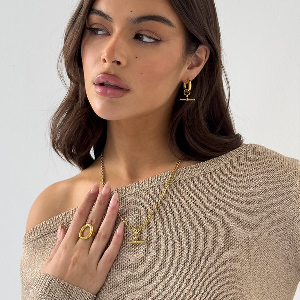Cirra | Loop Gold Ring