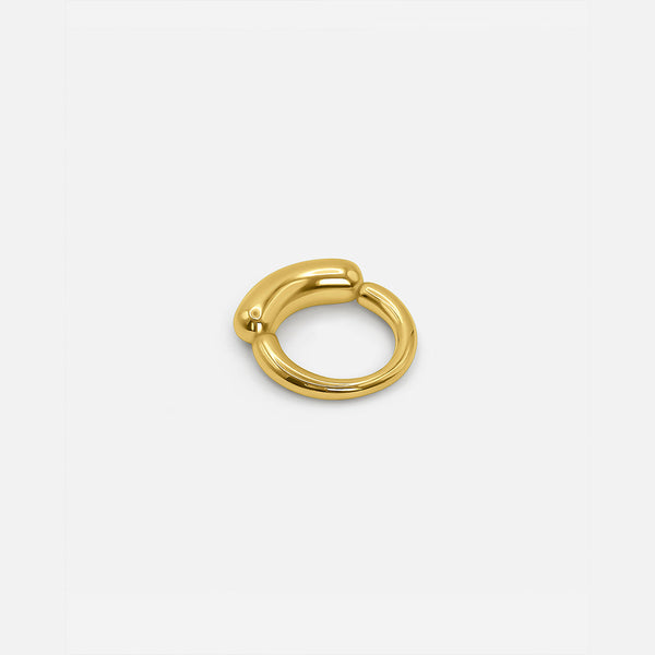 Solara | Tube Gold Ring