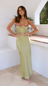 Seraphina™ | Floral Detail Maxi Dress