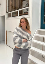 Isla™ | Classic Knit Sweater - Grey