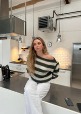 Isla™ | Classic Knit Sweater - Khaki