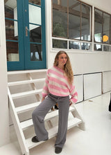 Isla™ | Classic Knit Sweater - Pink
