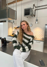 Isla™ | Classic Knit Sweater - Khaki