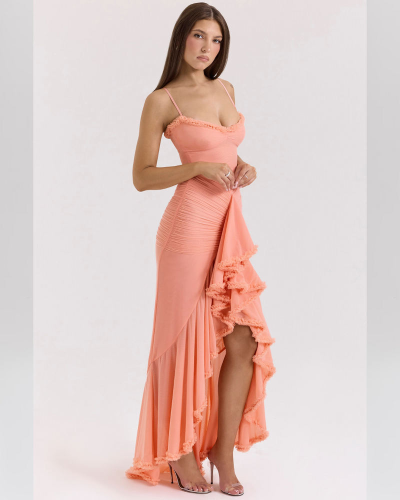 Selene™ | Ruffle Front Gown