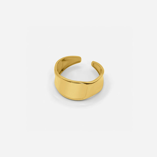 Elara™ | Adjustable Stacking Gold Ring