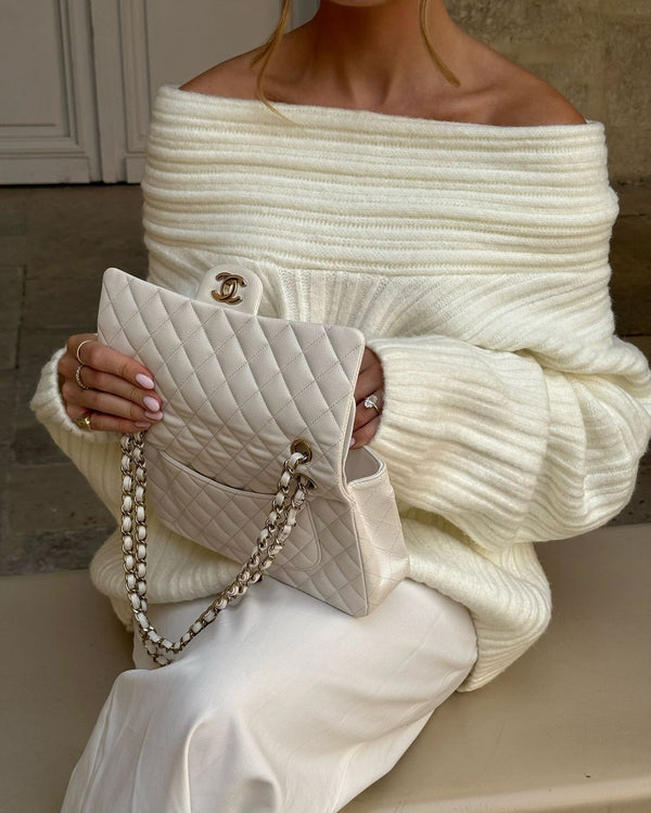 Caelan™ | Cozy Knit Sweater - Cream