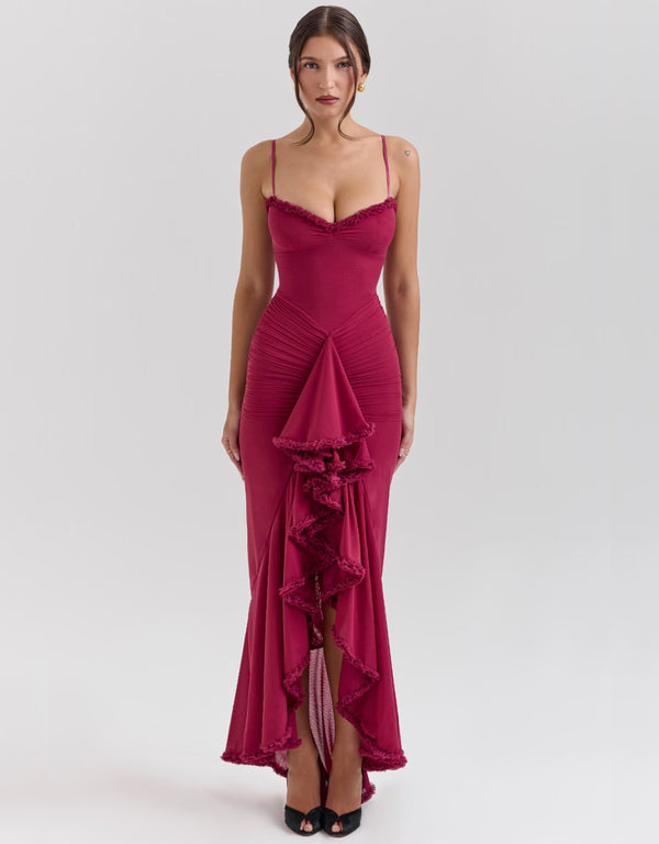 Selene™ | Ruffle Front Gown