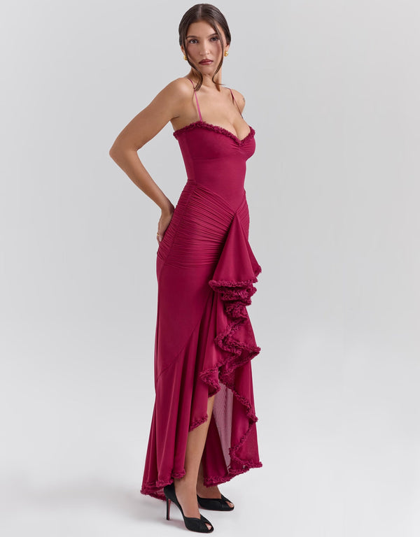 Selene™ | Ruffle Front Gown
