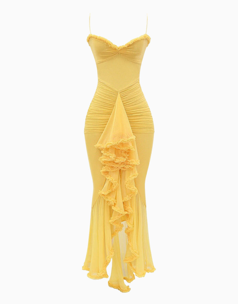Selene™ | Ruffle Front Gown