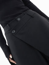Elara™ | Button Wide-Leg Pants