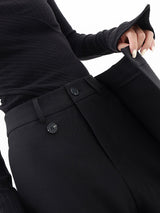 Elara™ | Button Wide-Leg Pants