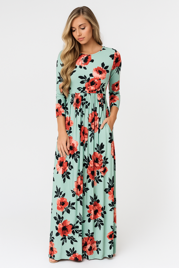 Isabella™ – Timeless Floral Dress