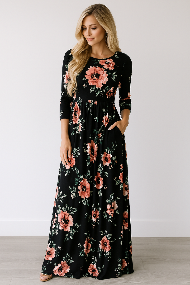 Isabella™ – Timeless Floral Dress