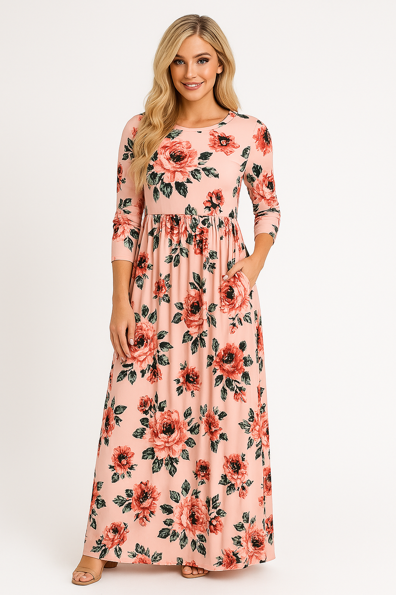 Isabella™ – Timeless Floral Dress