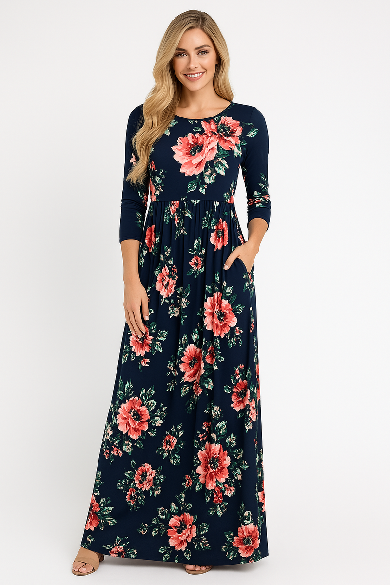 Isabella™ – Timeless Floral Dress