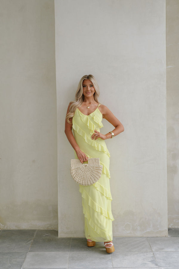 Isla™ | Ruffled Maxi Dress