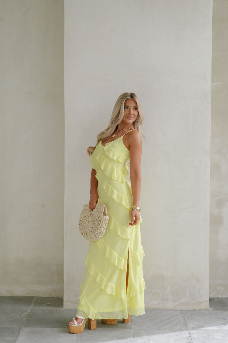 Isla™ | Ruffled Maxi Dress