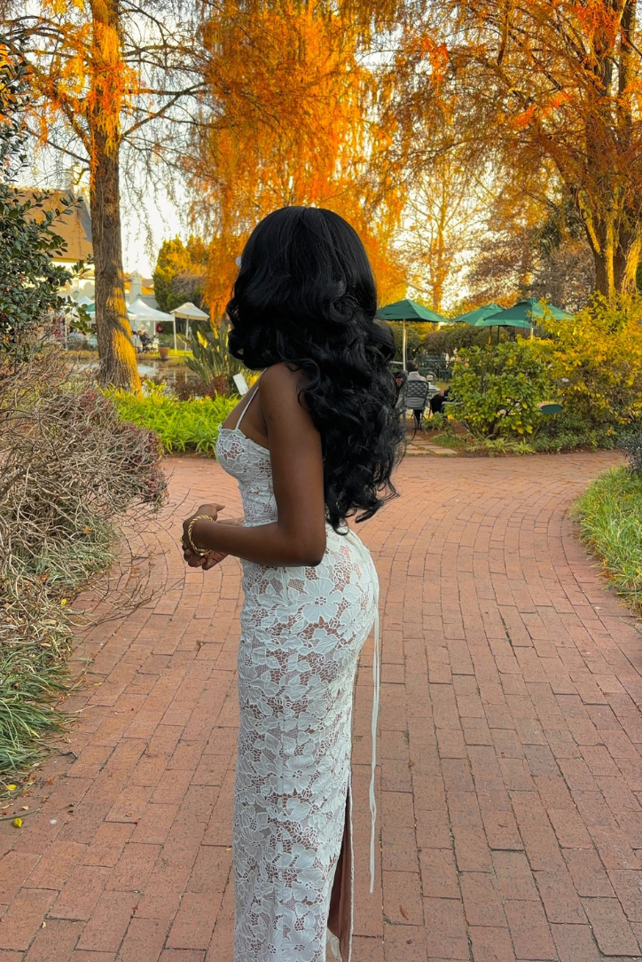 Celeste™ | Lace Maxi Dress