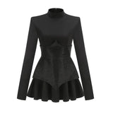 Zarae™ | Sequin Patchwork Mini Dress