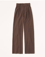 Noa™ | Mocha Wide-Leg Trousers