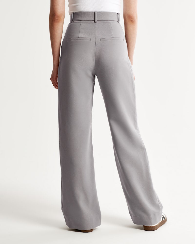 Noa™ | Gray Wide-Leg Trousers