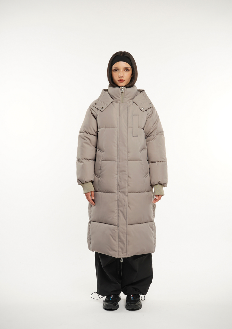Valentina™ | Luxe Hooded Belted Puffer