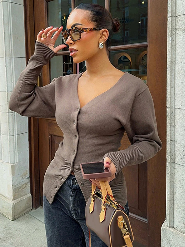 Celeste™ | Slim Knit Cardigan