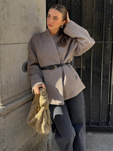 Sienna™ | V-Neck Wool Cardigan