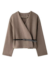 Sienna™ | V-Neck Wool Cardigan
