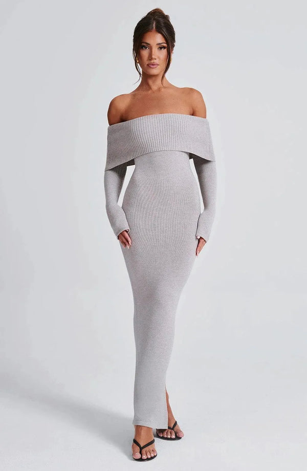 Isolde™ | Off-Shoulder Maxi Dress