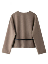 Sienna™ | V-Neck Wool Cardigan