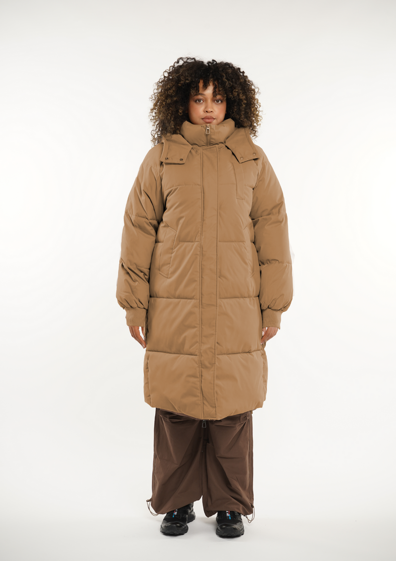 Valentina™ | Luxe Hooded Belted Puffer
