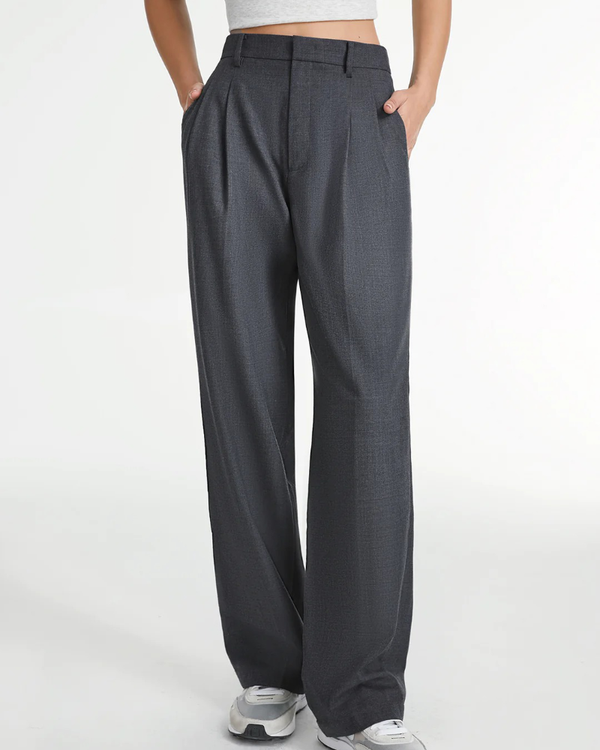Noa™ | Slate Wide-Leg Trousers