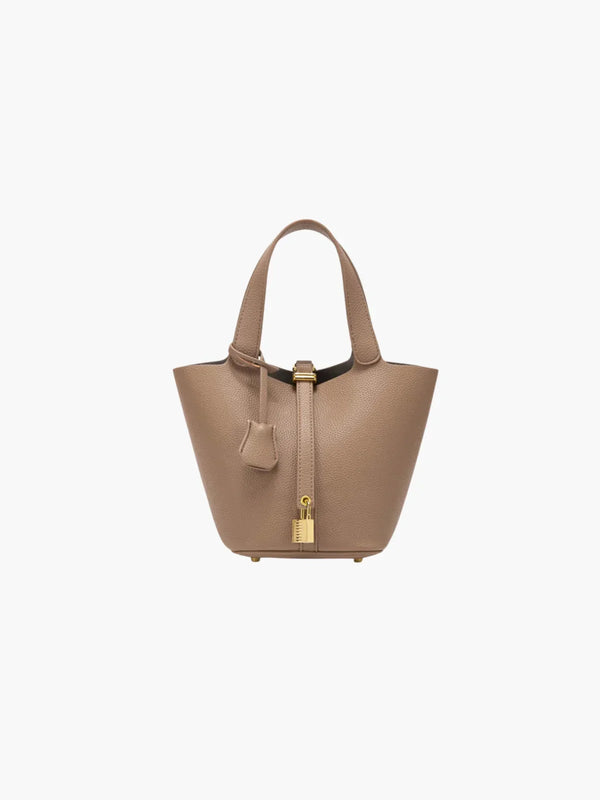 Isla™ | Classic Pebbled Leather Handbag