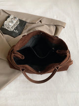 Seraphina™ | Vintage Suede-Effect Handbag