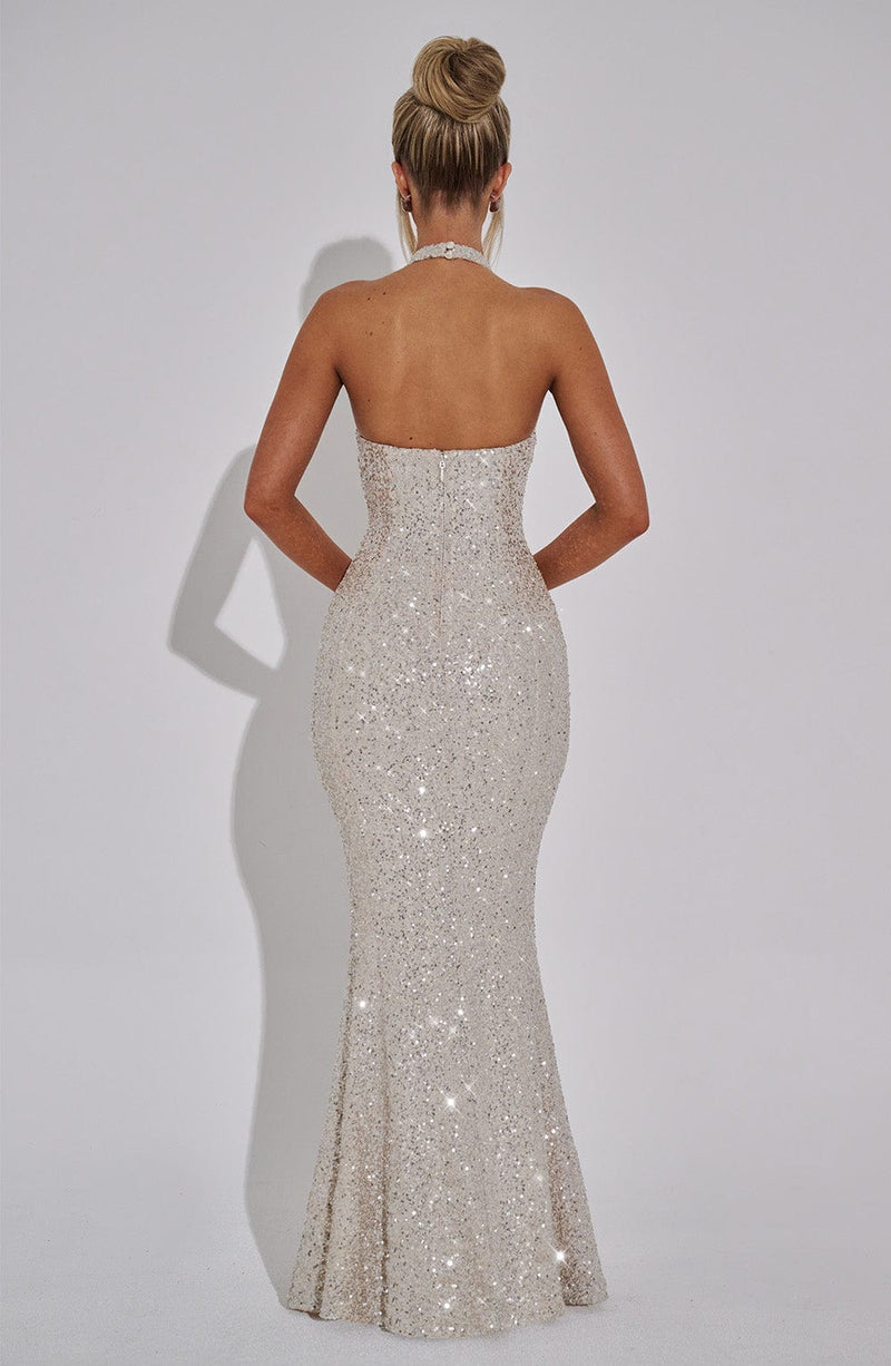 Amélie™ | Luxe Satin Maxi Dress