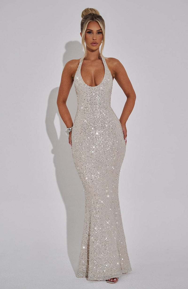 Amélie™ | Luxe Satin Maxi Dress