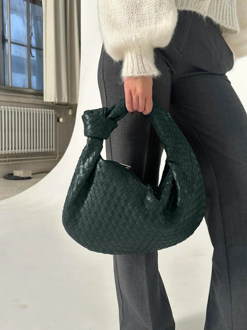 Elara™ | Braided Knot Shoulder Bag